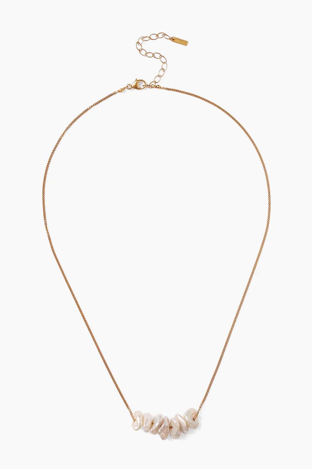 Anini Pearl Necklace Gold - Image 2