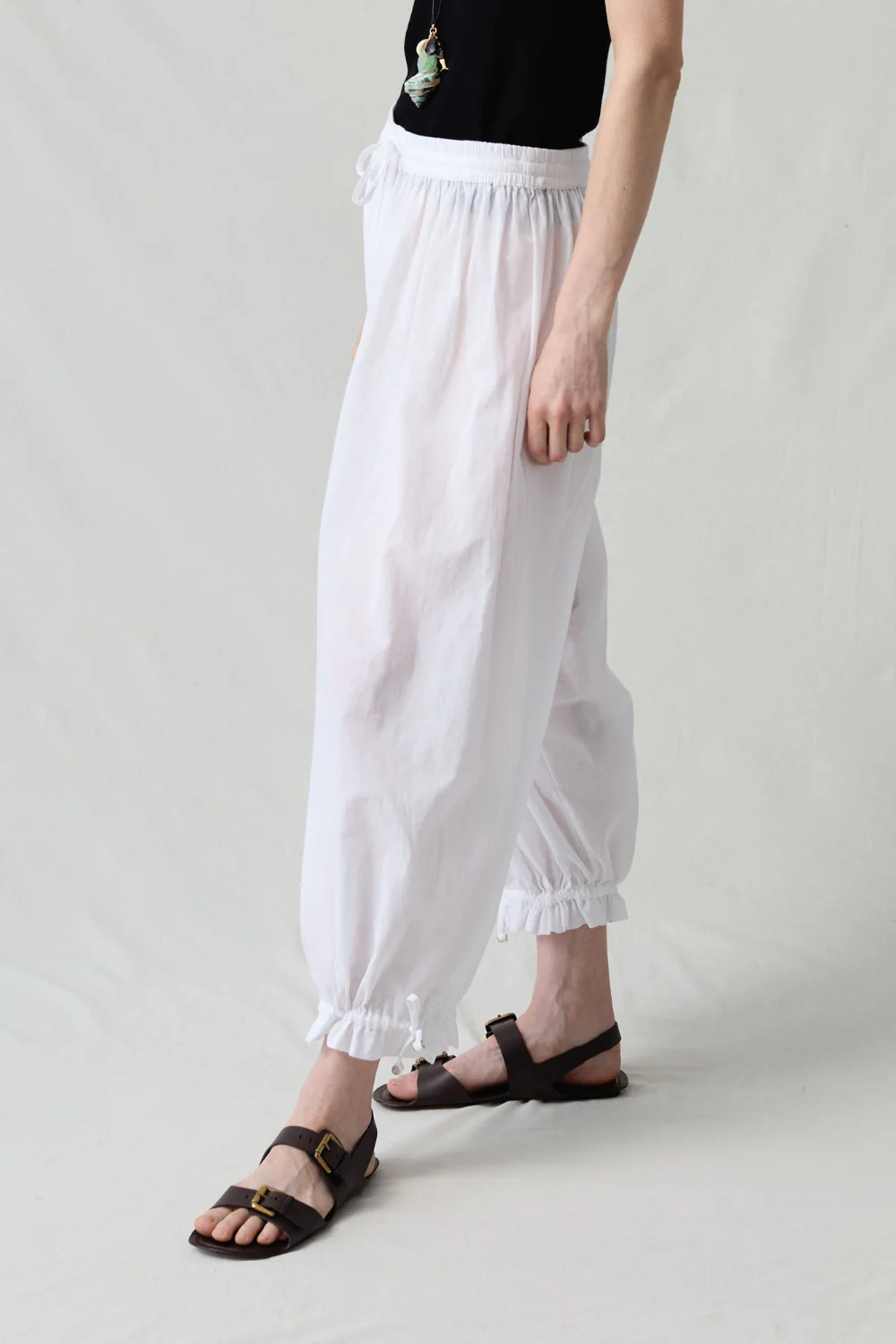Balloon Pant White Pinstripe - Image 3