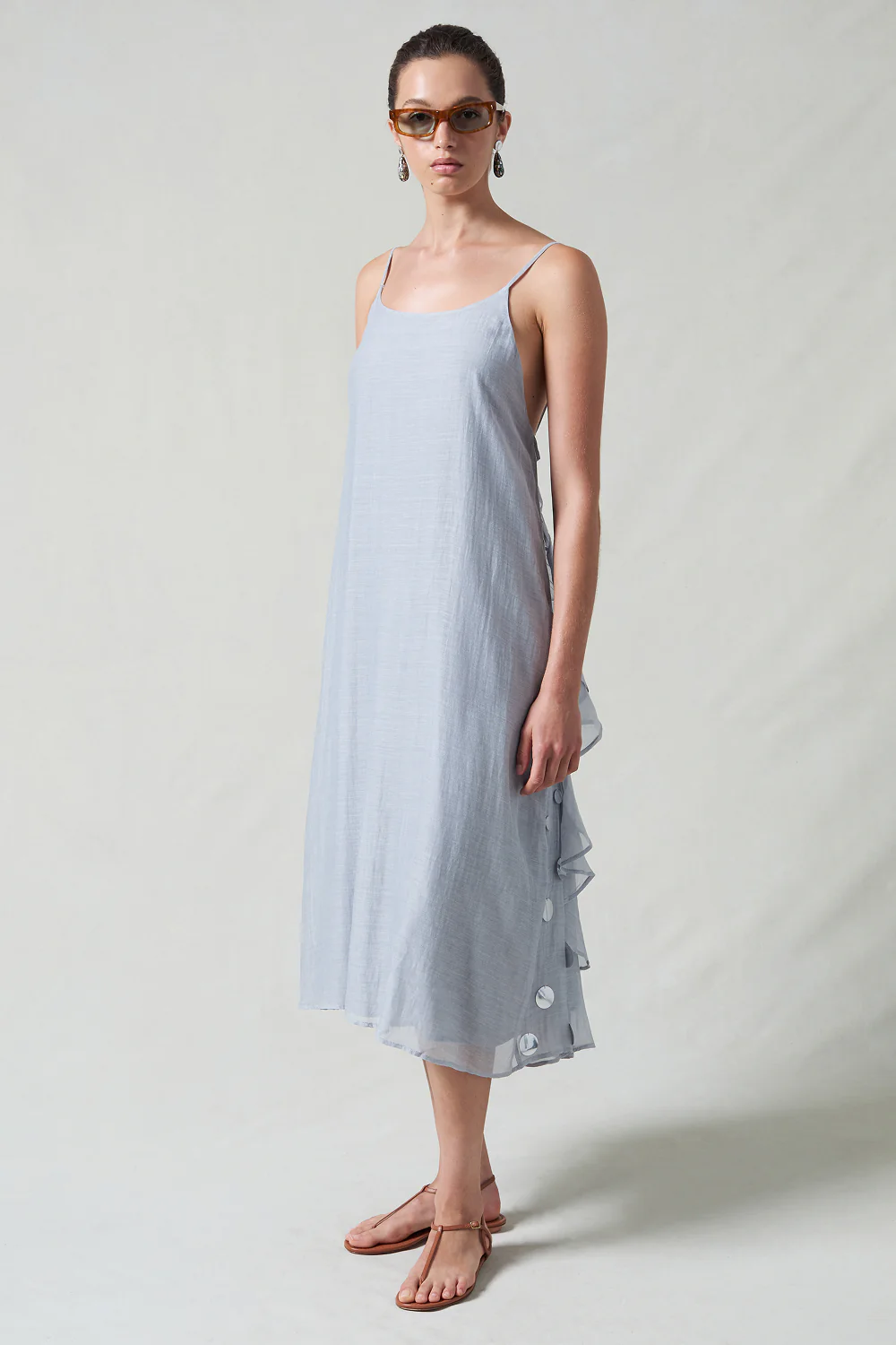 Bustle Dress Fog - Image 2