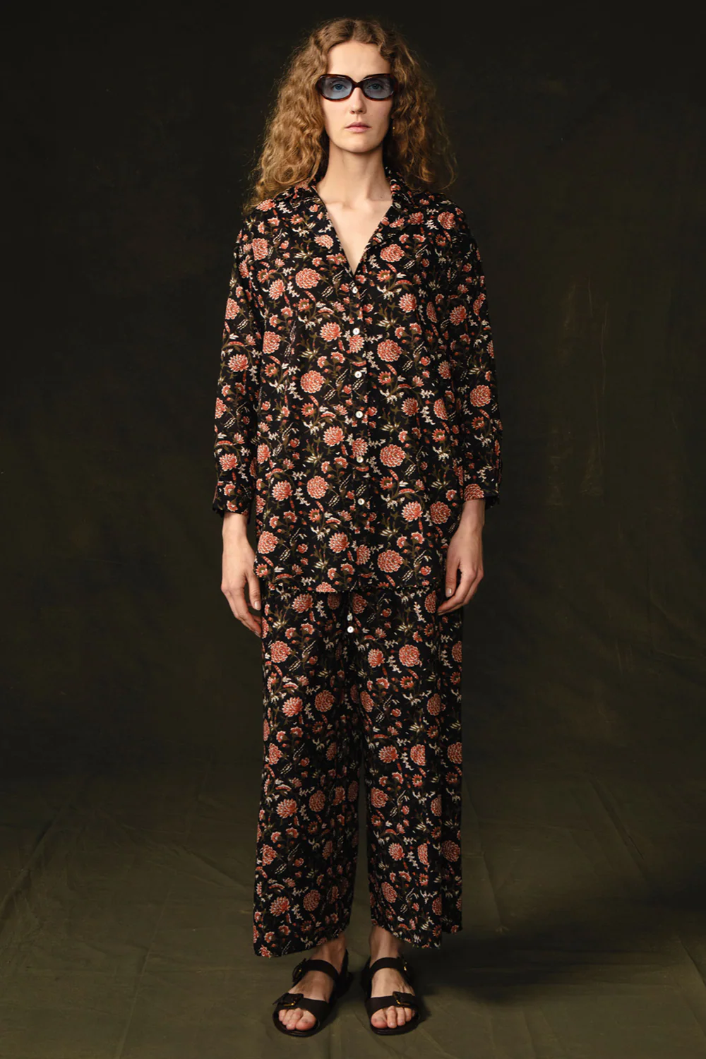 Chrysanthemum Printed Set Ink