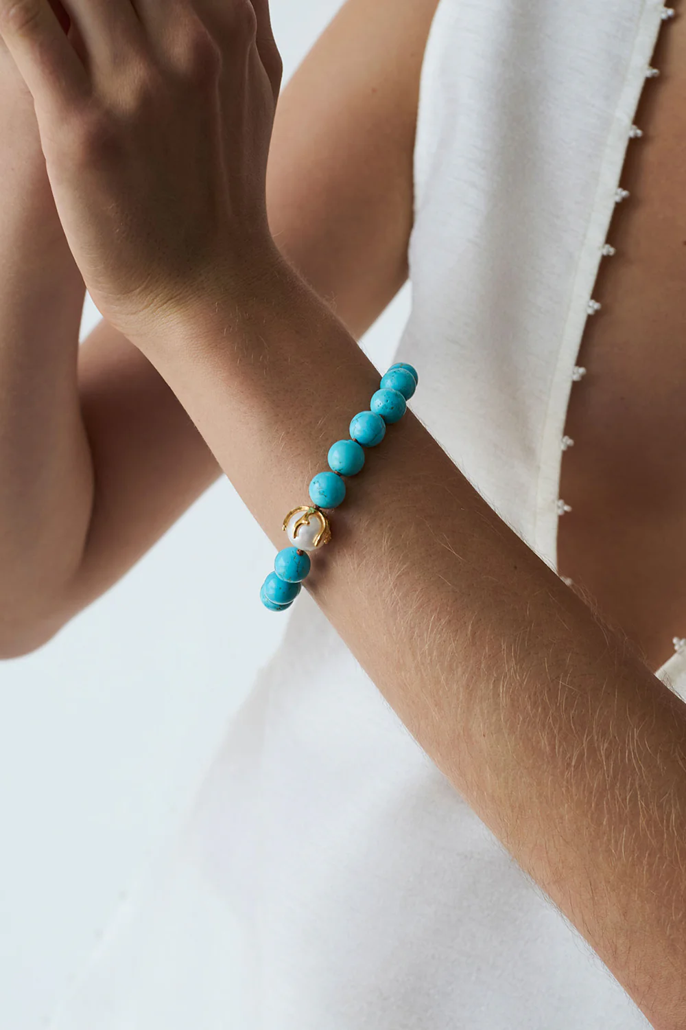 Coral Crown Bracelet Turquoise - Image 2