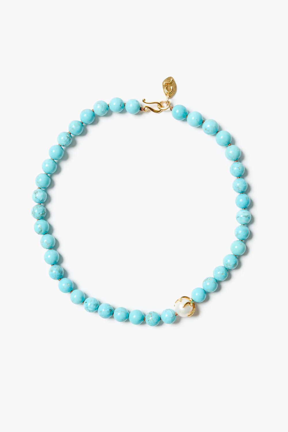 Coral Crown Necklace Turquoise