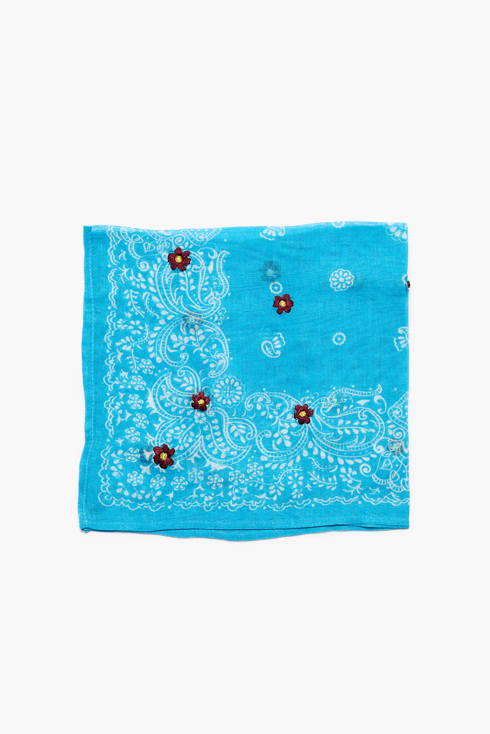 Daisy Embroidered Bandana Capri - Image 2