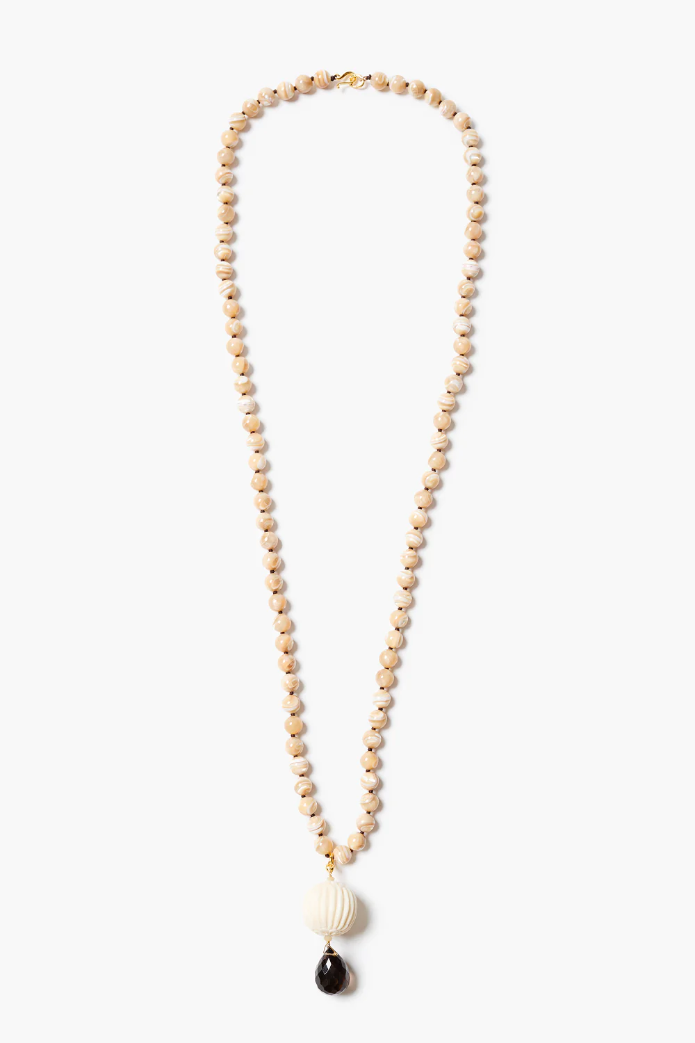 Lantern Necklace Natural MOP
