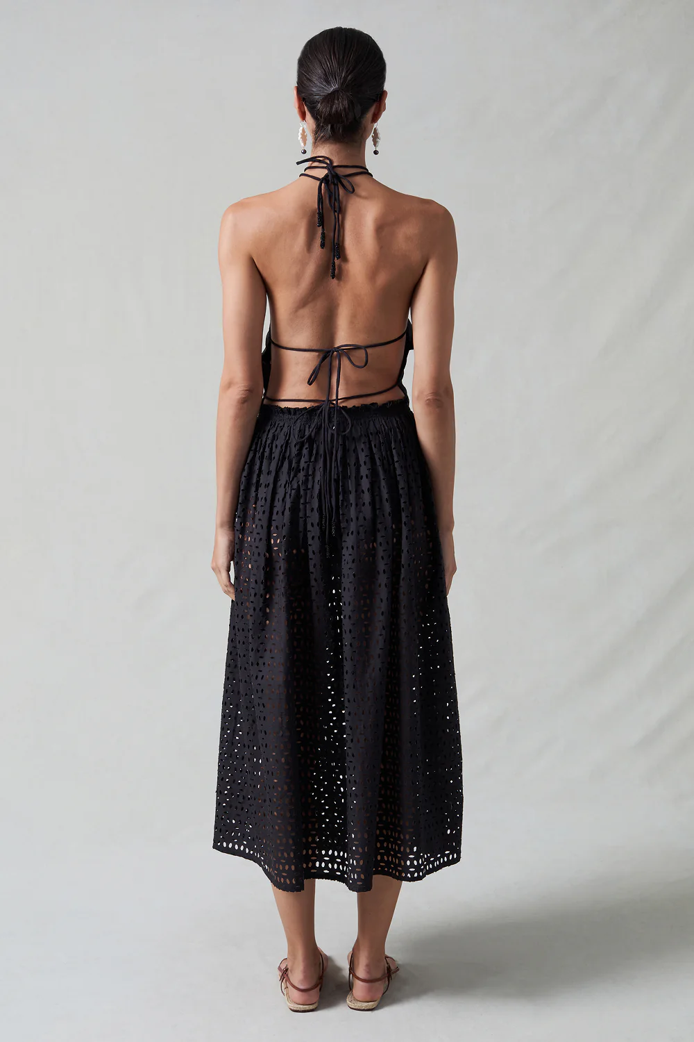 Laser Cut Ballet Skirt Black - Image 3