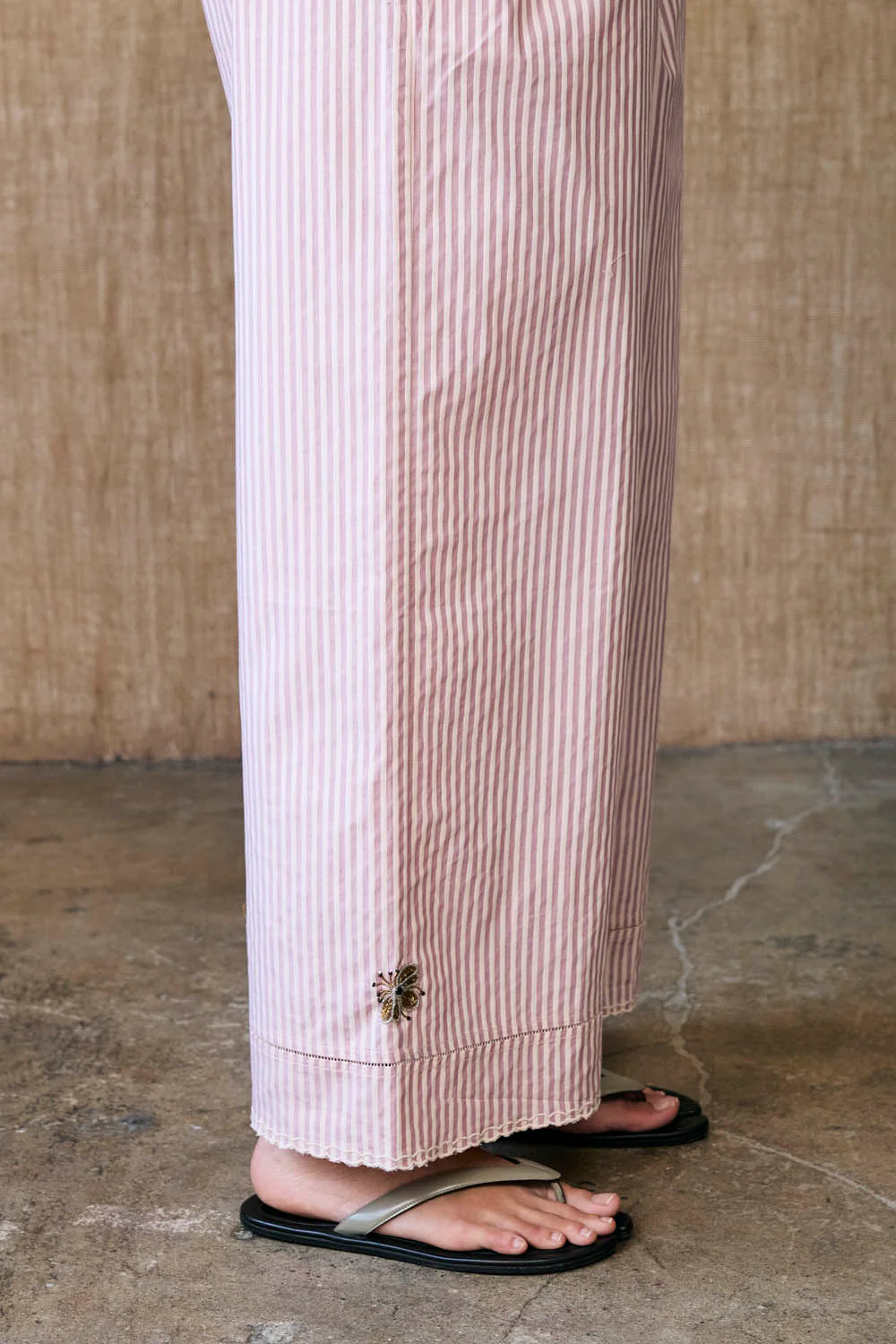 Lita Pant Pink Stripe - Image 2