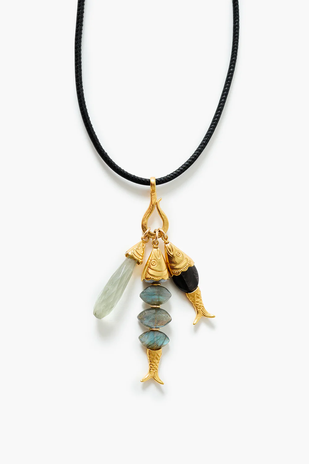 Orris Hook Necklace Labradorite - Image 2