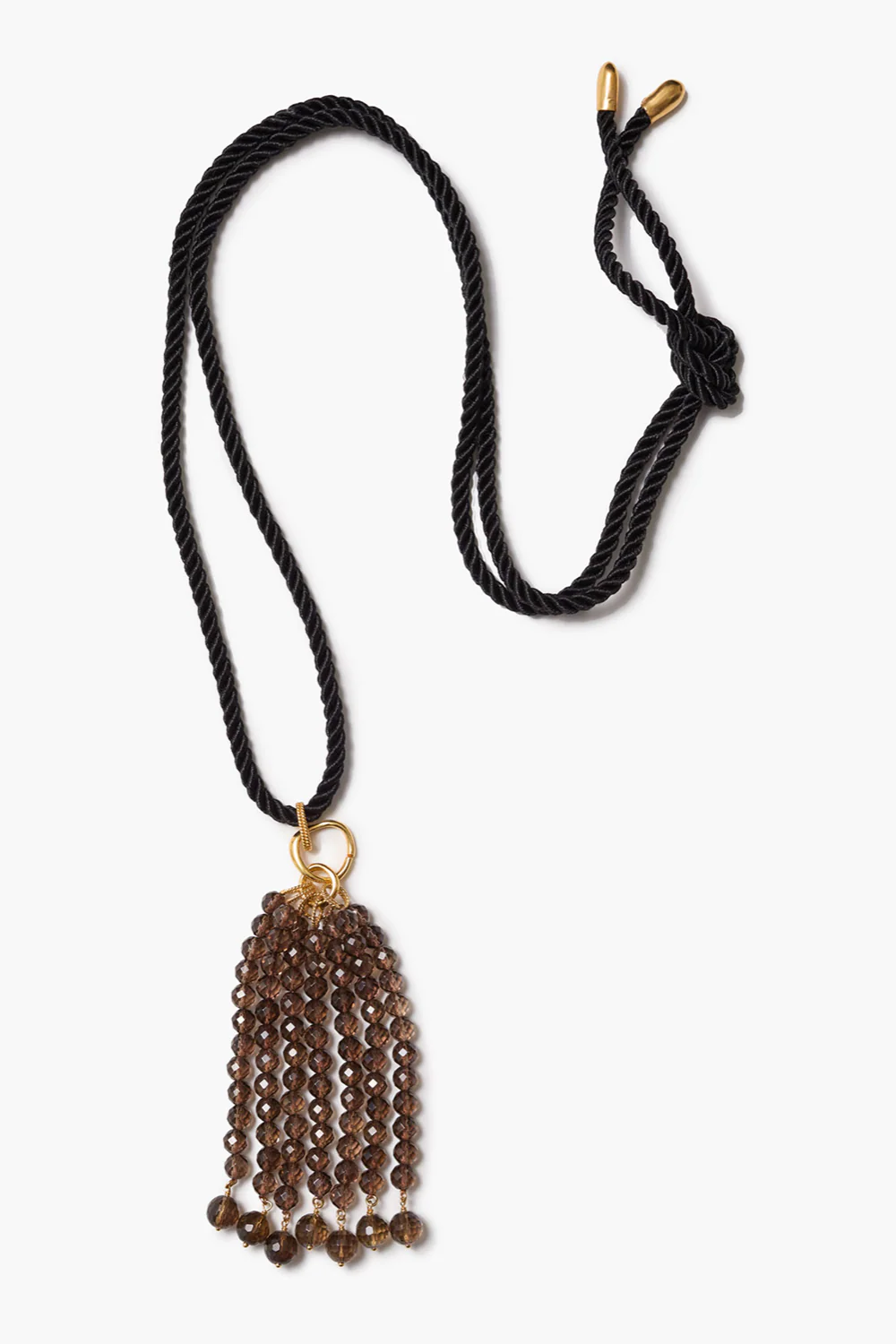 Pampille Necklace Smoky Quartz - Image 2