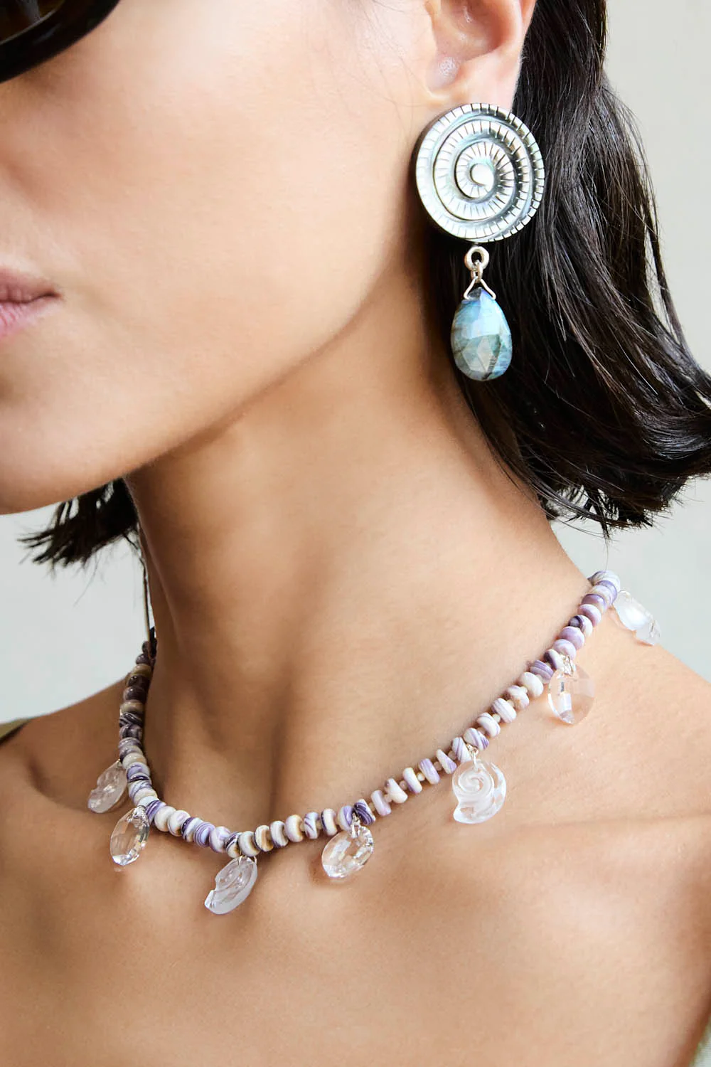 Plage Necklace Crystal Mix - Image 2