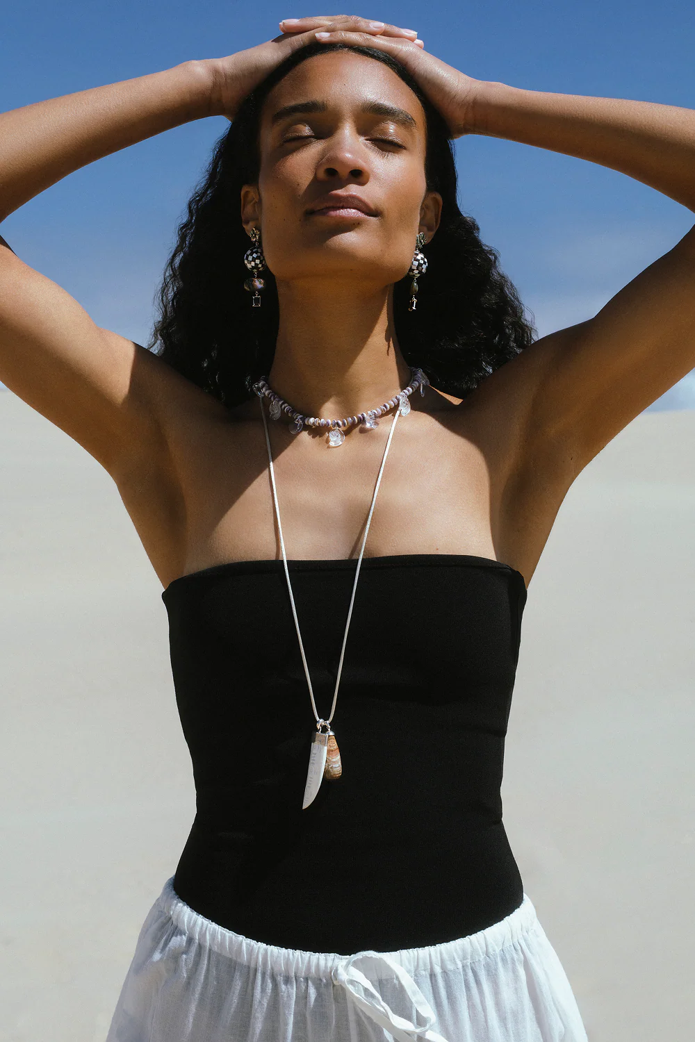 Sherri Necklace Natural Mix - Image 3