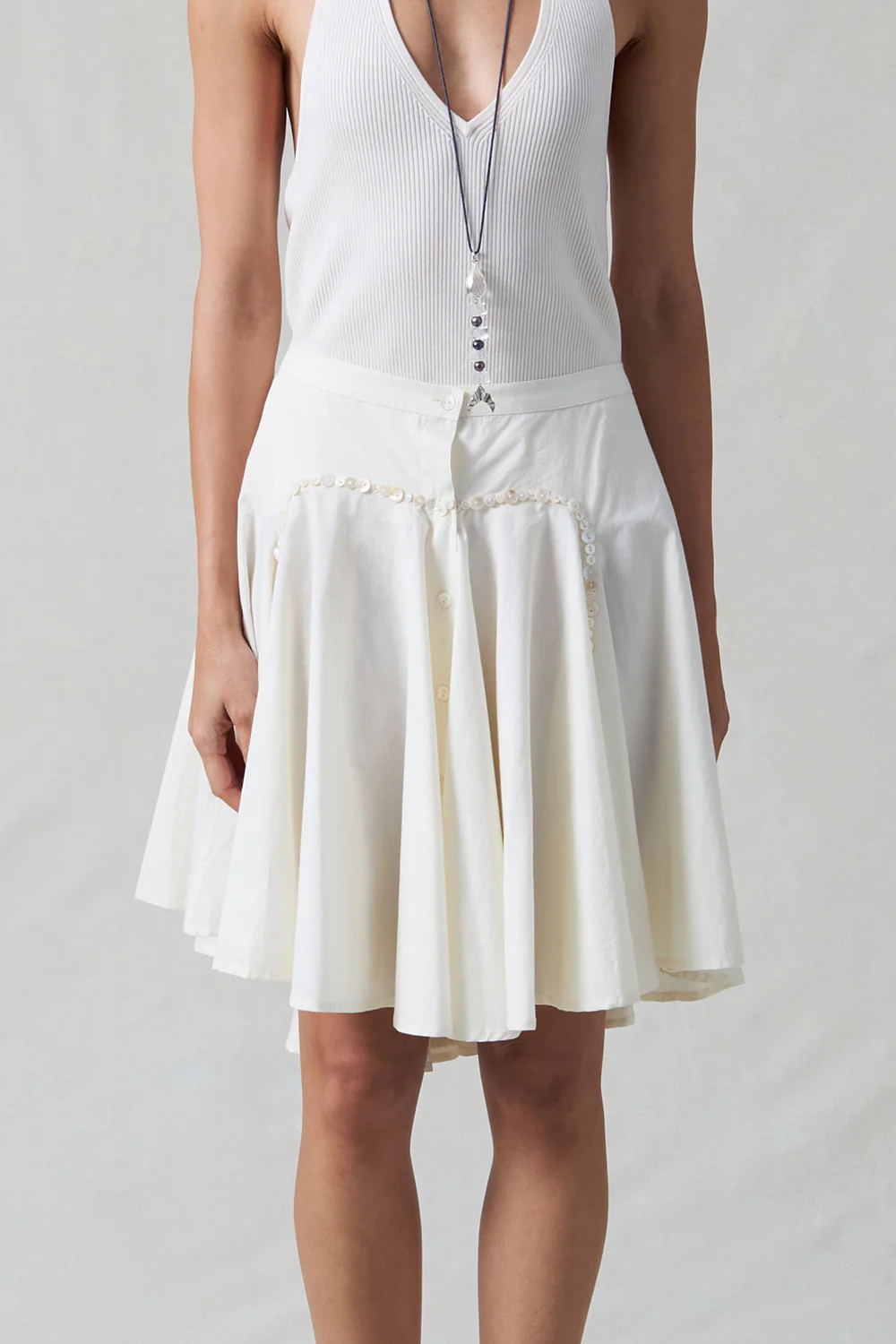 Rider Skirt Ivory - Image 2