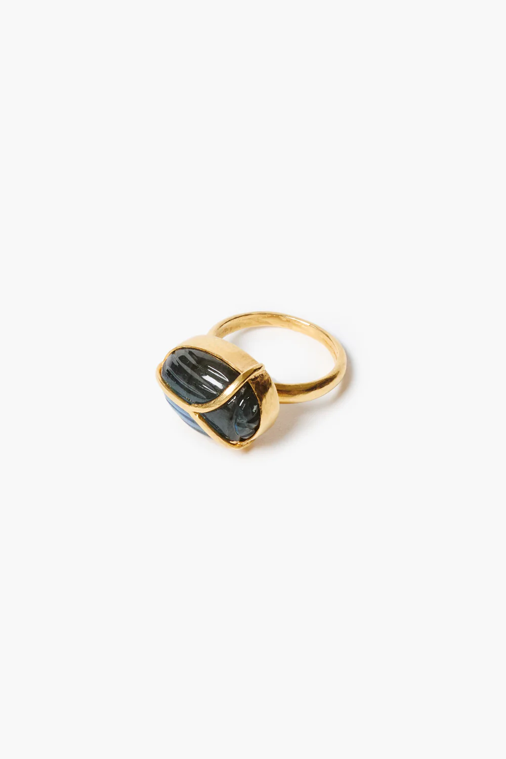 Scarab Ring Labradorite - Image 2