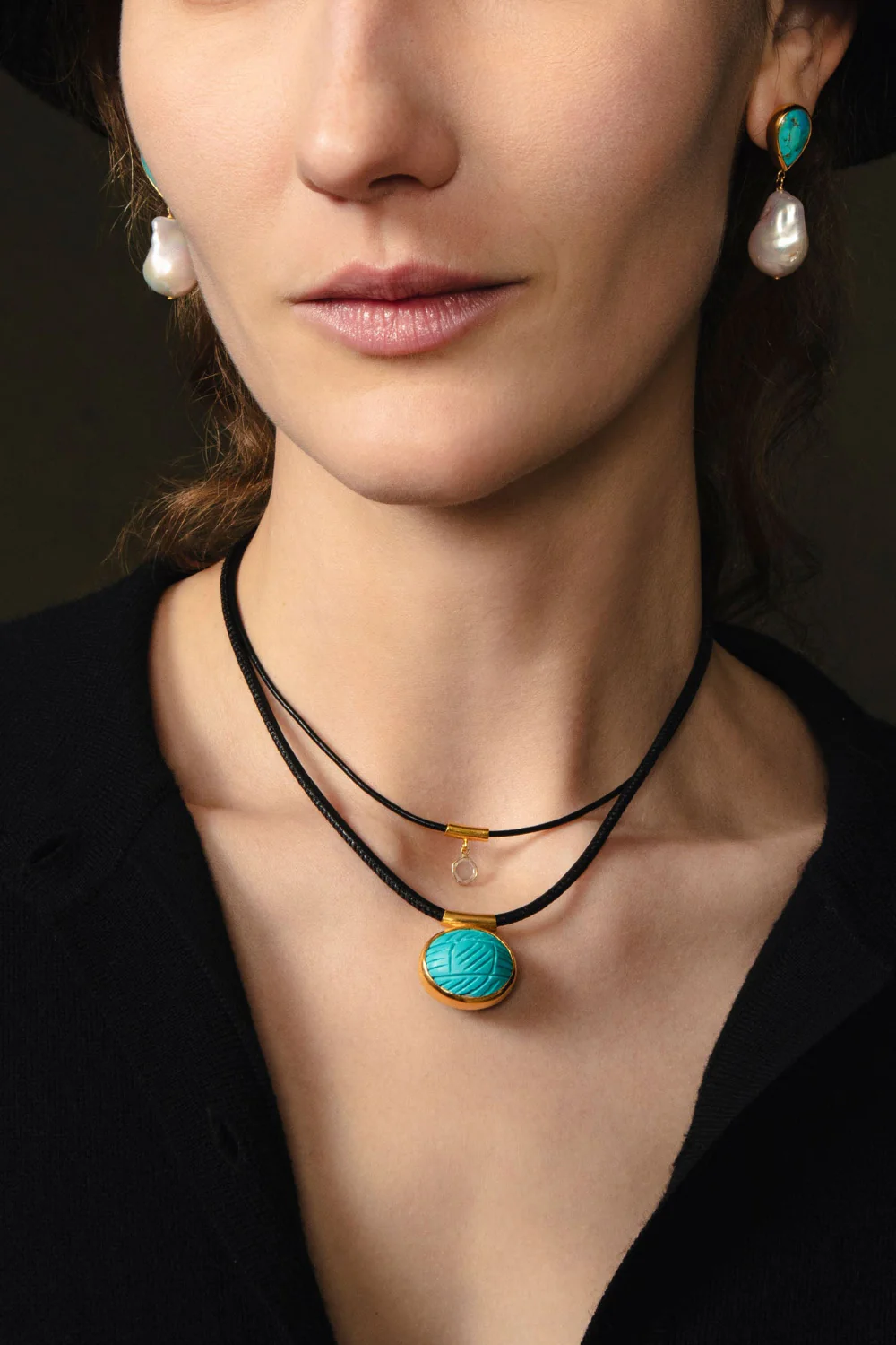 Valley Necklace Turquoise - Image 2