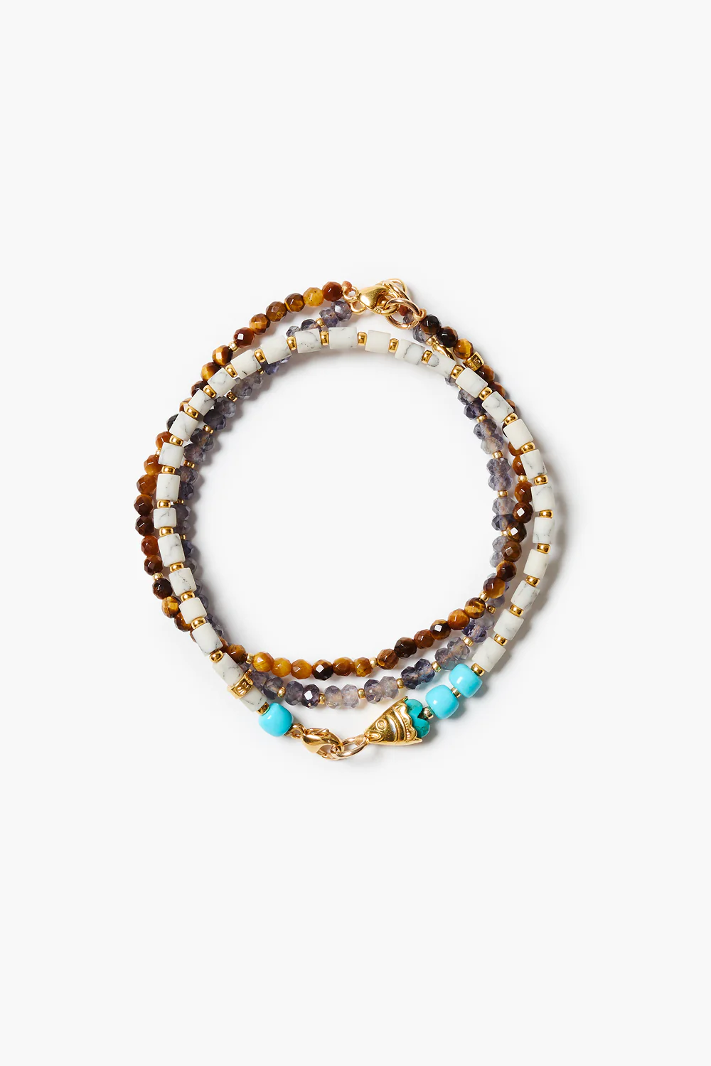 Trio Friendship Bracelet Set Multi