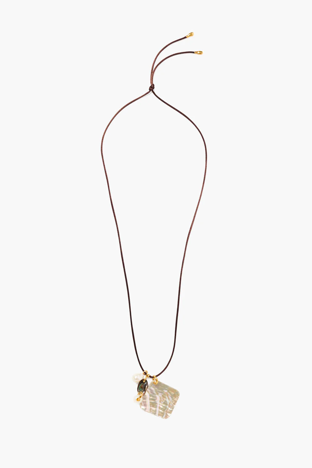 Venice Necklace Brown Mix - Image 2