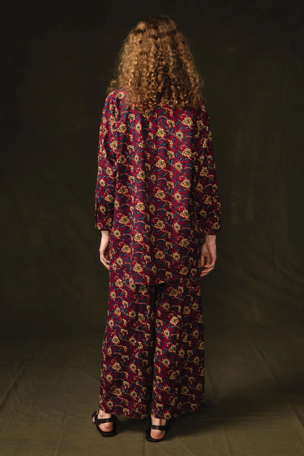 Wild Rose Printed Set Scarlet - Image 3
